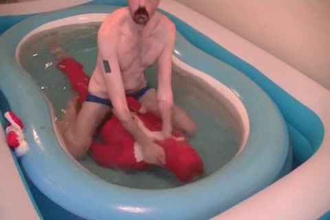 Santa acquires A Surprise. Grabbed doggystyle, banged In The lustful Tub, Choked, Drowned, Gagged And Fondled. Santa Was Played By Bitethebullet And The hangman Was Played By Rablondon.