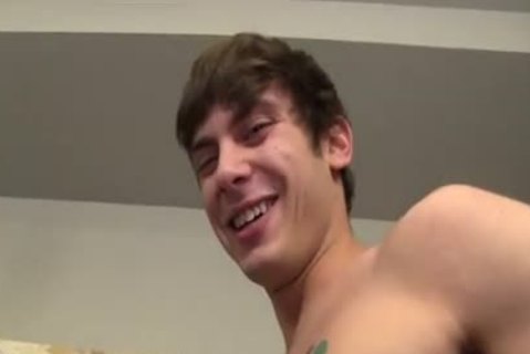 Sex together with gay Michael Leigh