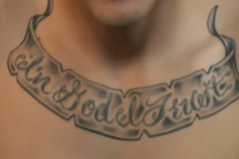 Tattoo Latin Criminal Masturbates Into Your throat