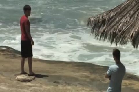 On The Beach Getting poked