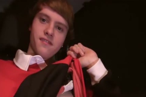 monstrous Wide Tool hairless jerking off For The Camera And Spilling spooge