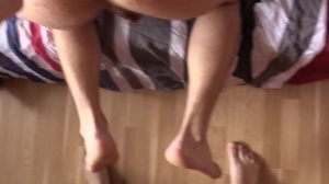 small and lean lad with a thick pecker