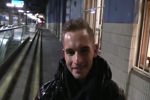 brawny homo lad Working Out At The Gym