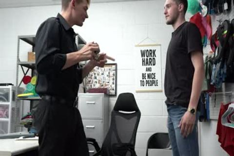 charming lad Sucks And Rides Guards Hard ramrod