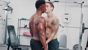 NoirMale.com: Ebony Liam Cyber reality butt fucking