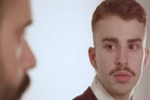 Father Needs To Give A Catholic guy A Discipline