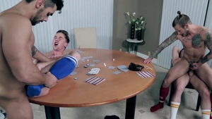 Next Door Buddies: Piercing Jaxon Colt jock masturbation scene