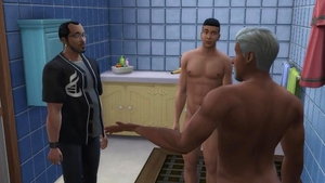 Perv daddy Fit trainer Tricked And fucked A dirty lad - WickedWhims