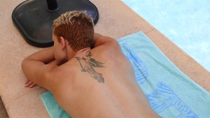 Wet Twinks at the Pool